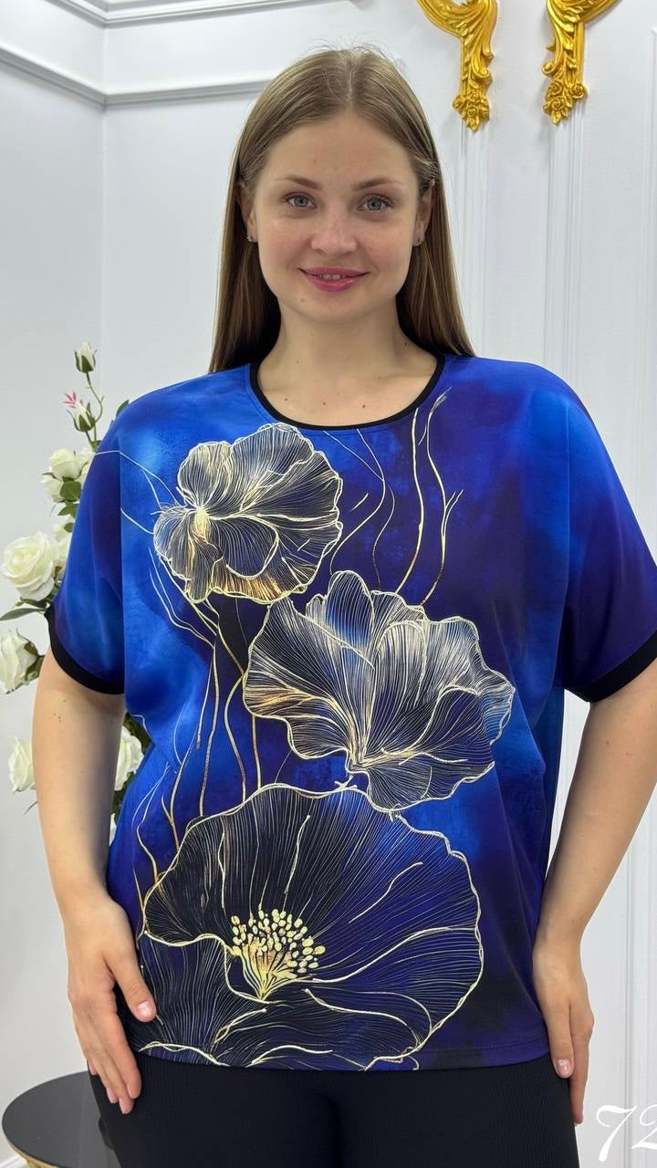 La Bella 3D Flower T-Shirt