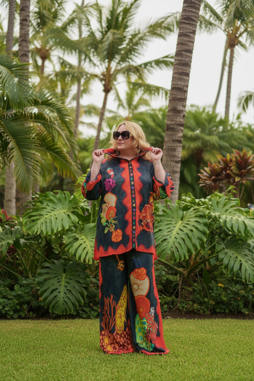 Tropical Art Luxe Two-Piece Set