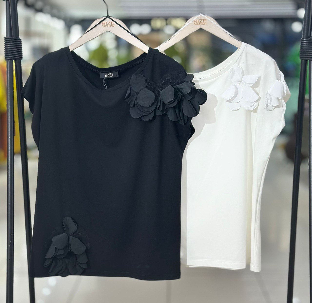 Midnight Bloom Luxe Top