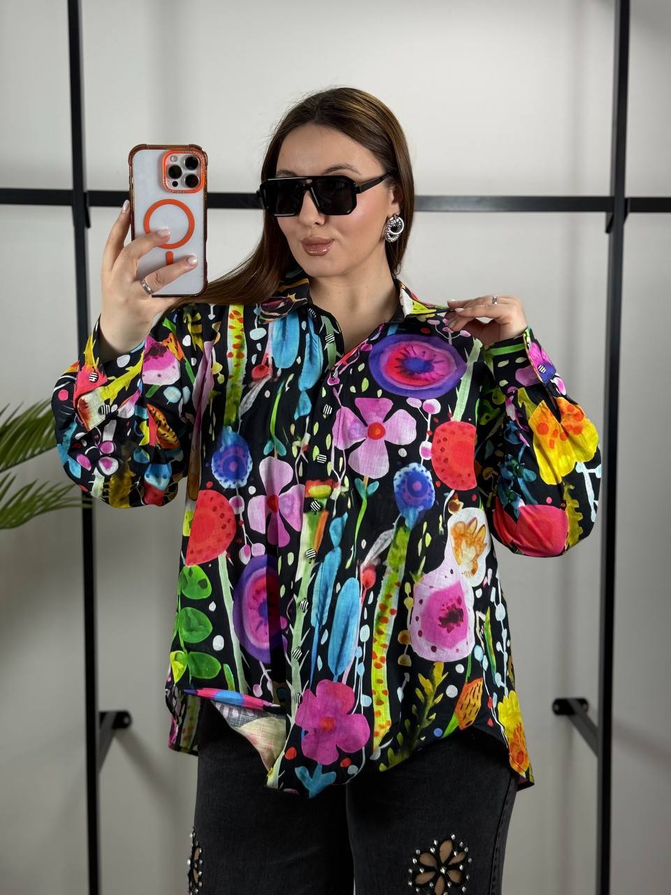 Vivid Garden Luxe Blouse