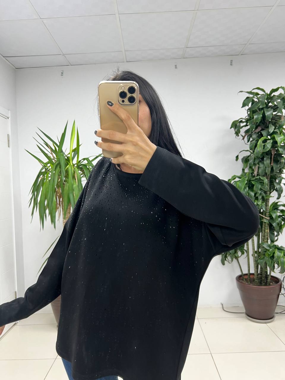 OneRetto Sparkling Dressy Top