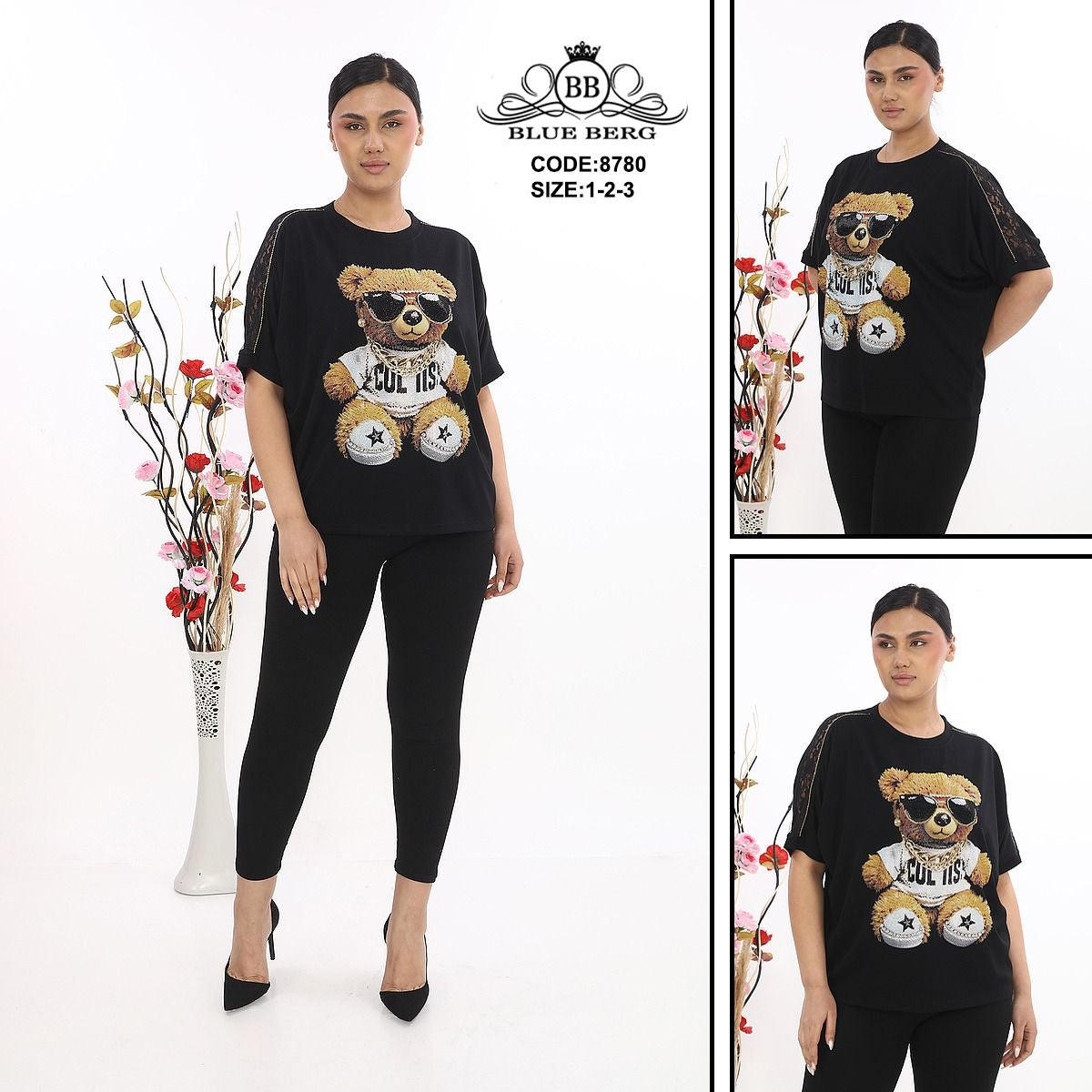 Blue Berg Cool Bear T-shirt