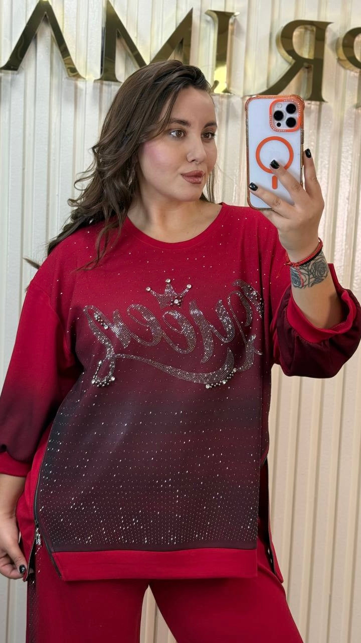 Sport Chic Ombré Suit