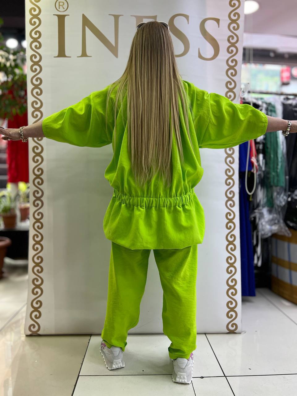 Cadrelli Neon Ruffle Pants Set