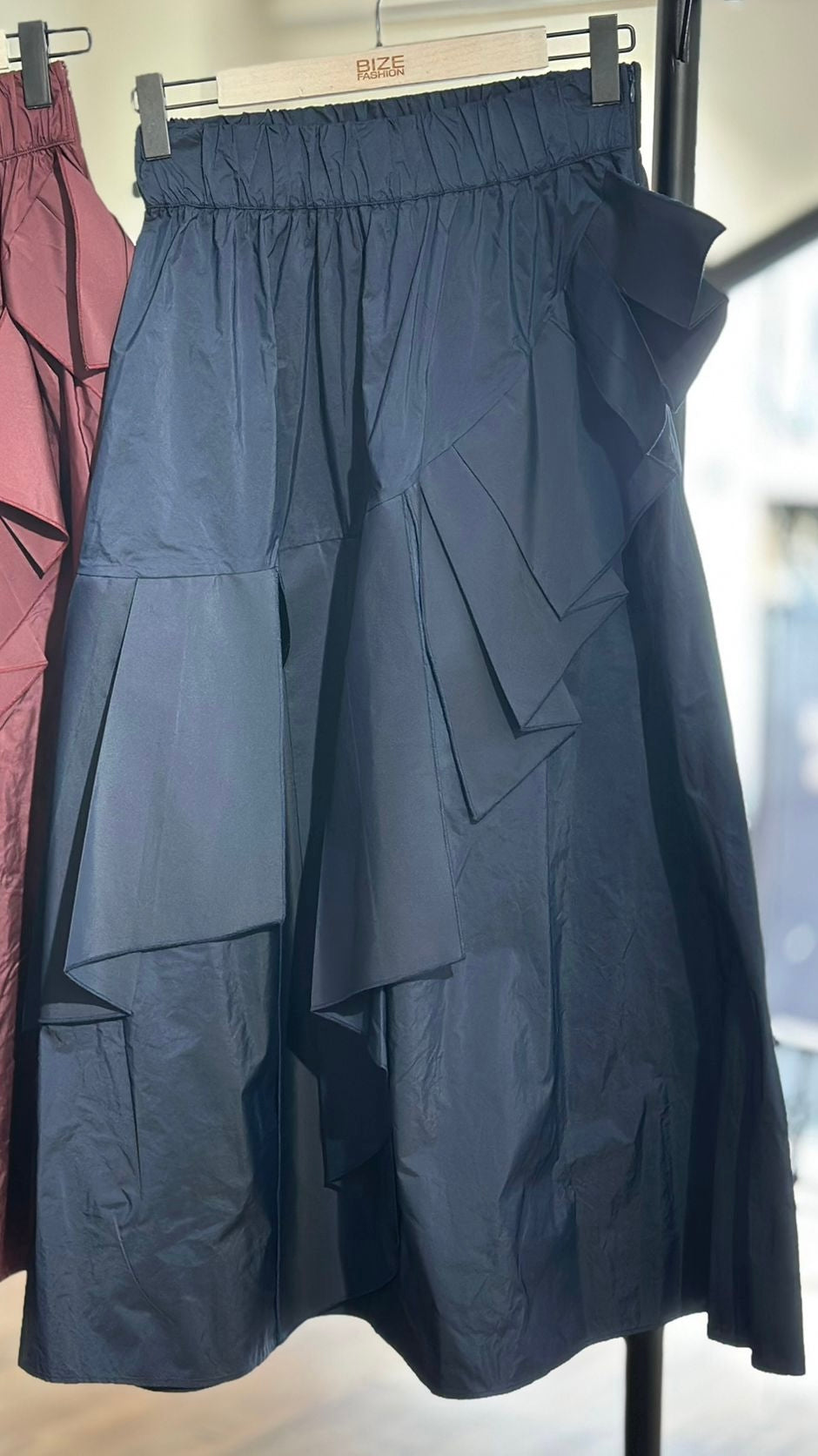 Bize “Godet” Silky Skirt