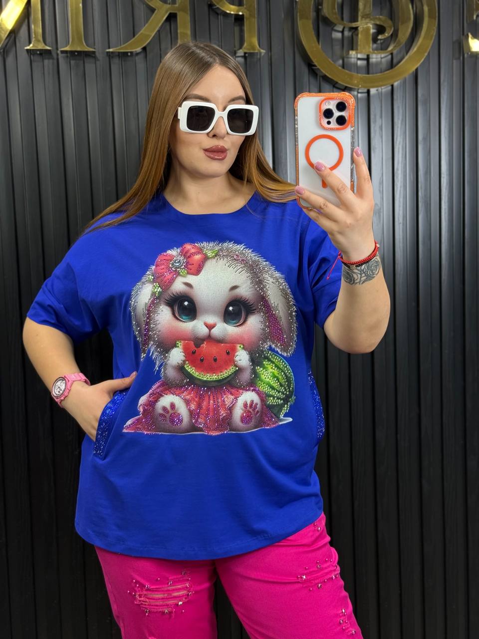 Elisa Fanti Cute Bunny Top