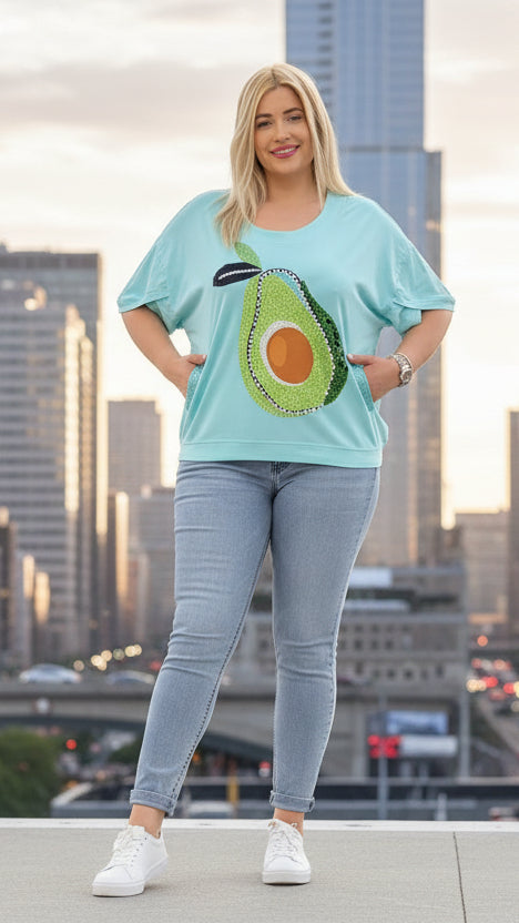 Lamaxx T-shirt Avocado