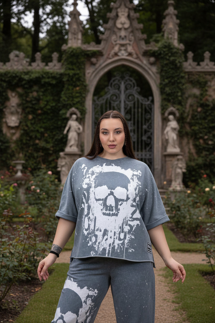 Glow Rebel Skull Two-Piece Set