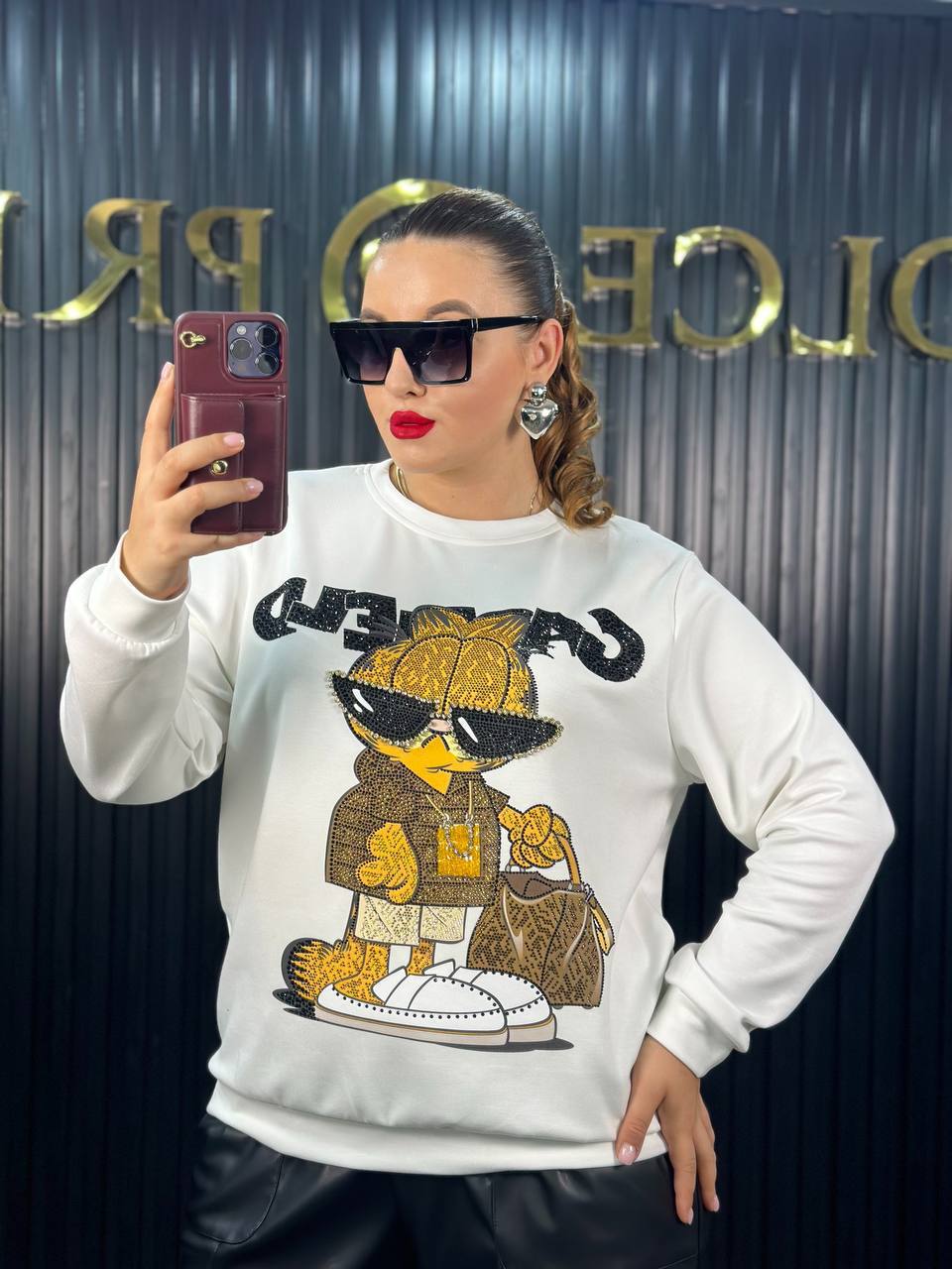 Dolce Prima Garfield Sweatshirt