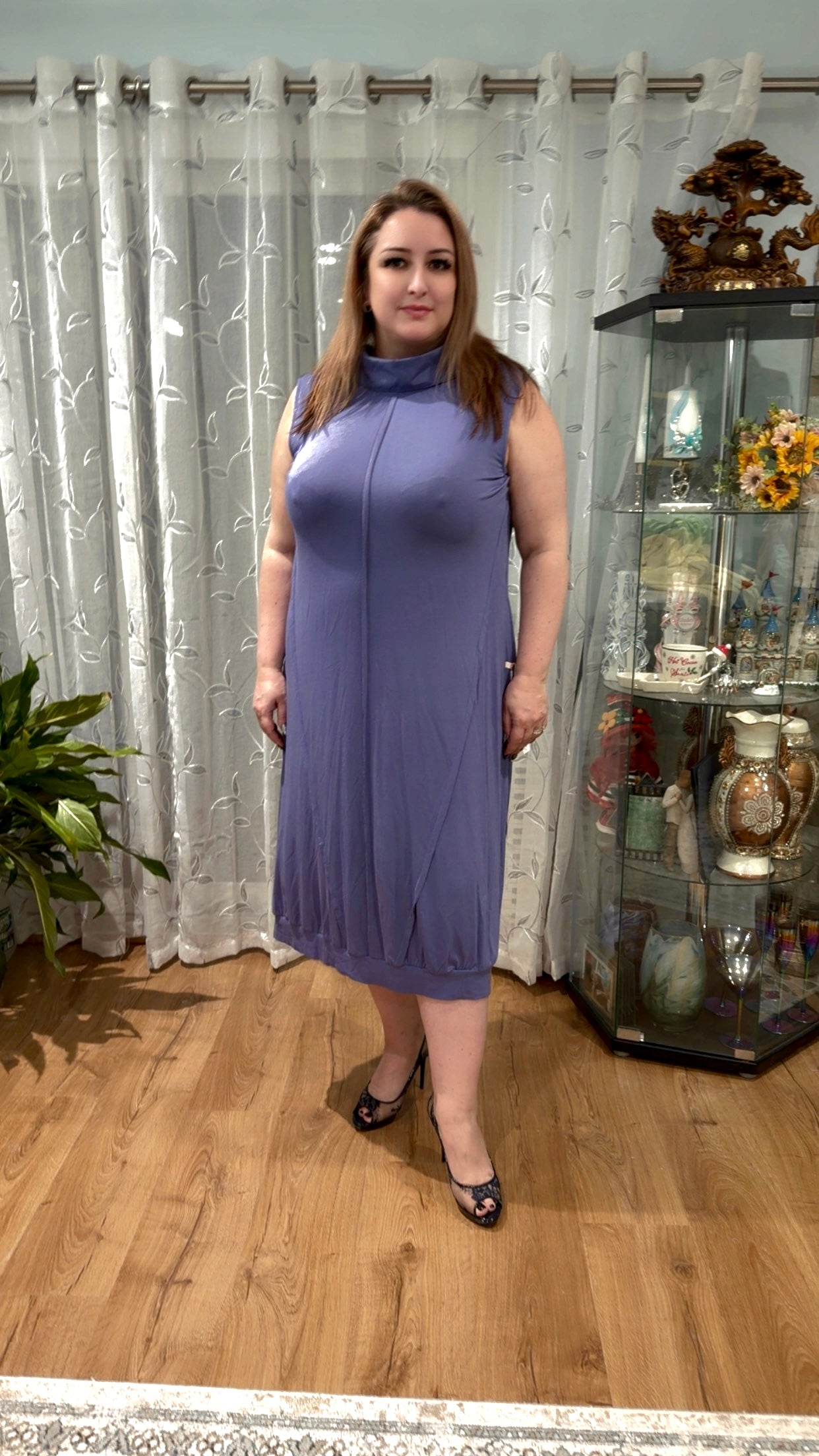 Luxe Aura Cocoon Dress