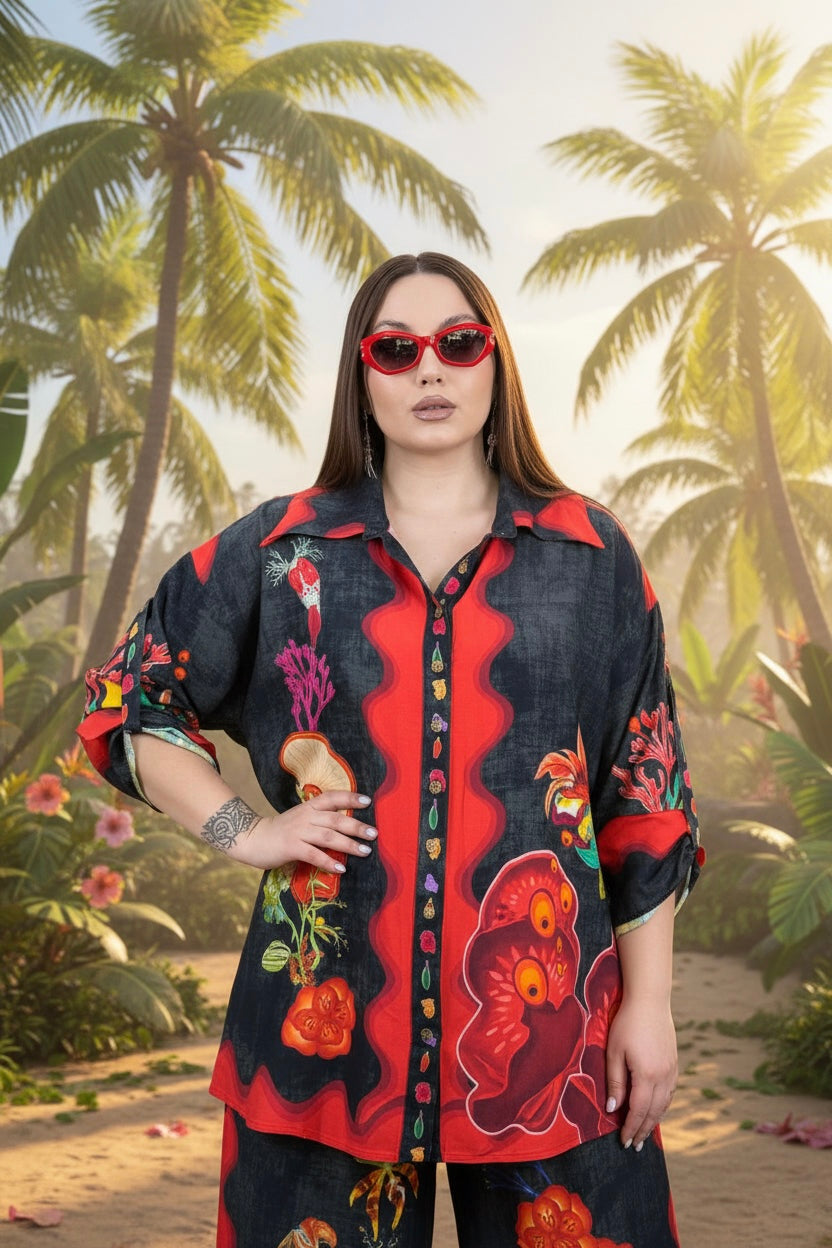 Tropical Art Luxe Two-Piece Set