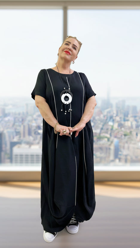 LUANI Formal Dress with Accessories