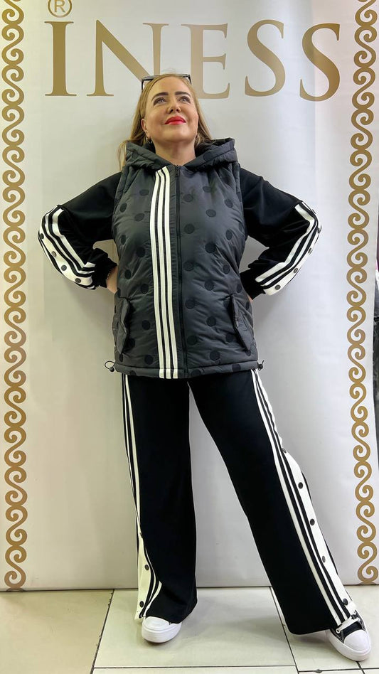 Dolares 3 piece Sportswear set with vest