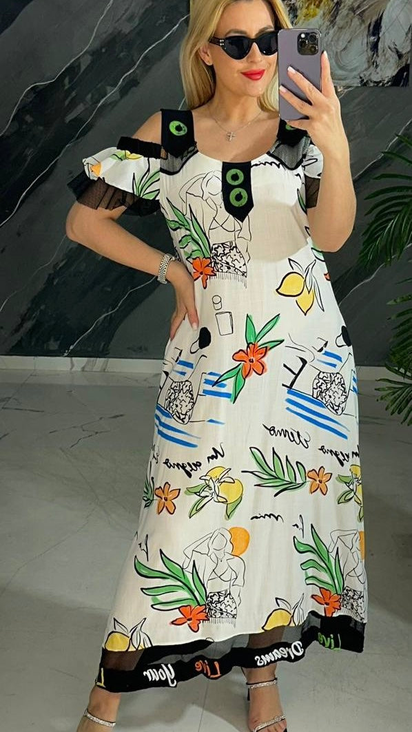 Dolares Lemon Sundress