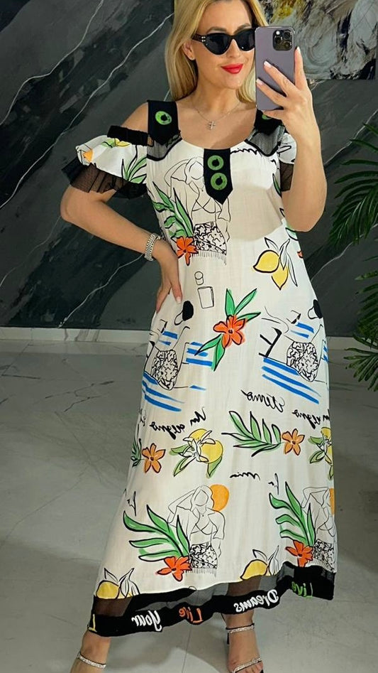 Dolares Lemon Sundress