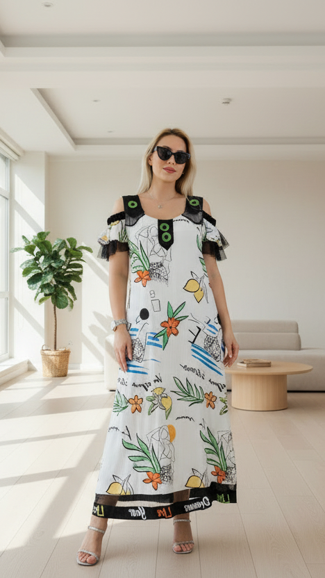 Dolares Lemon Sundress