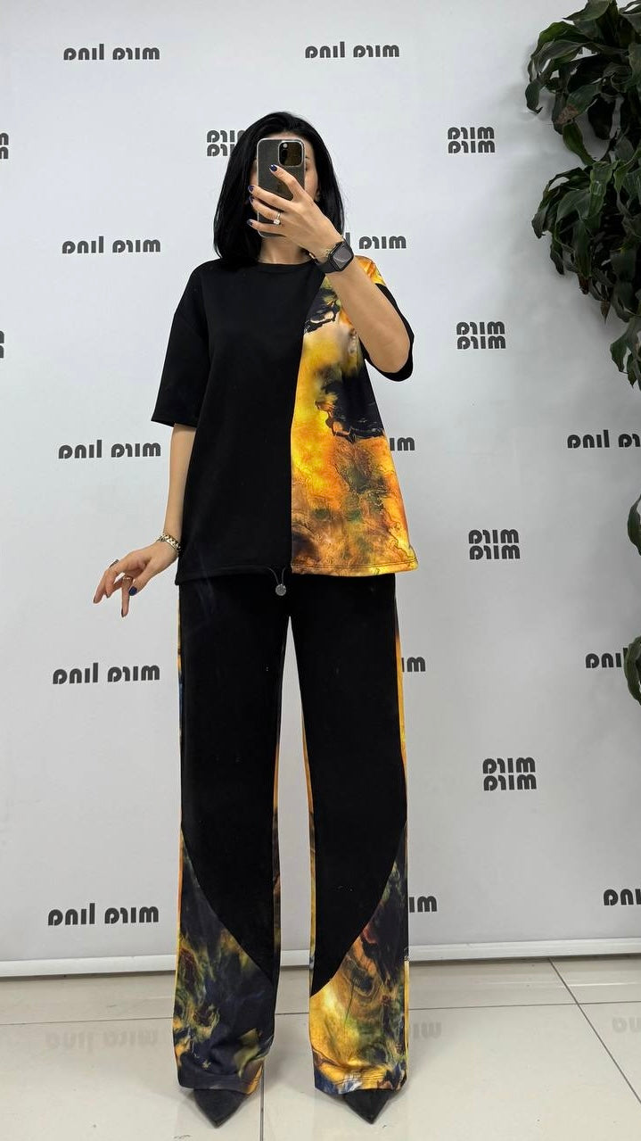 Miralina Fire Pants Set