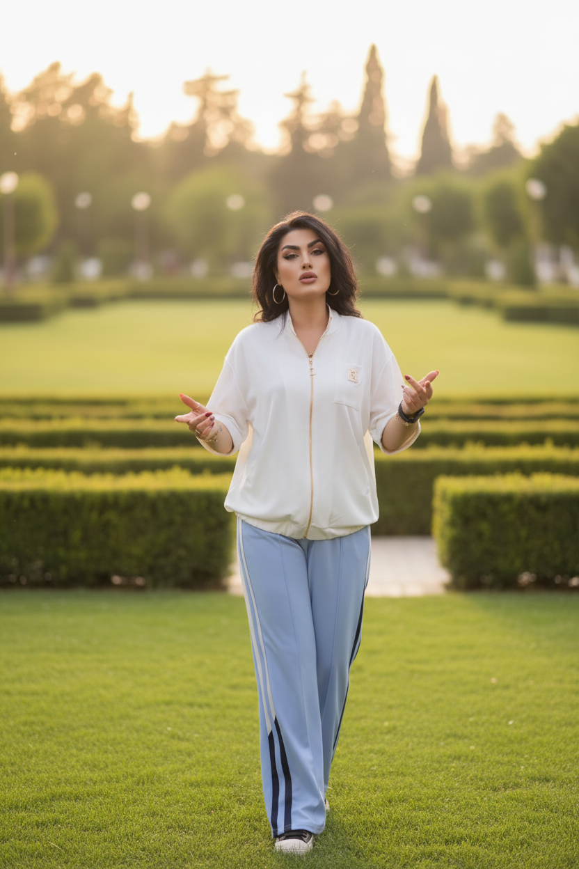 Relaxed Fit Sporty Chic Set