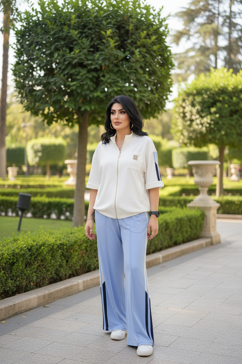 Relaxed Fit Sporty Chic Set