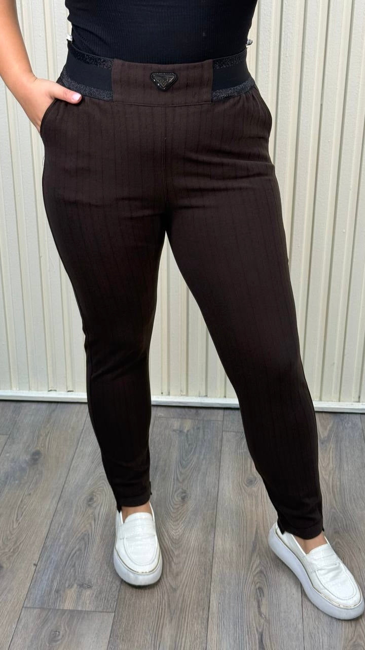 Warm Cashmere Trousers with excellent Stretch