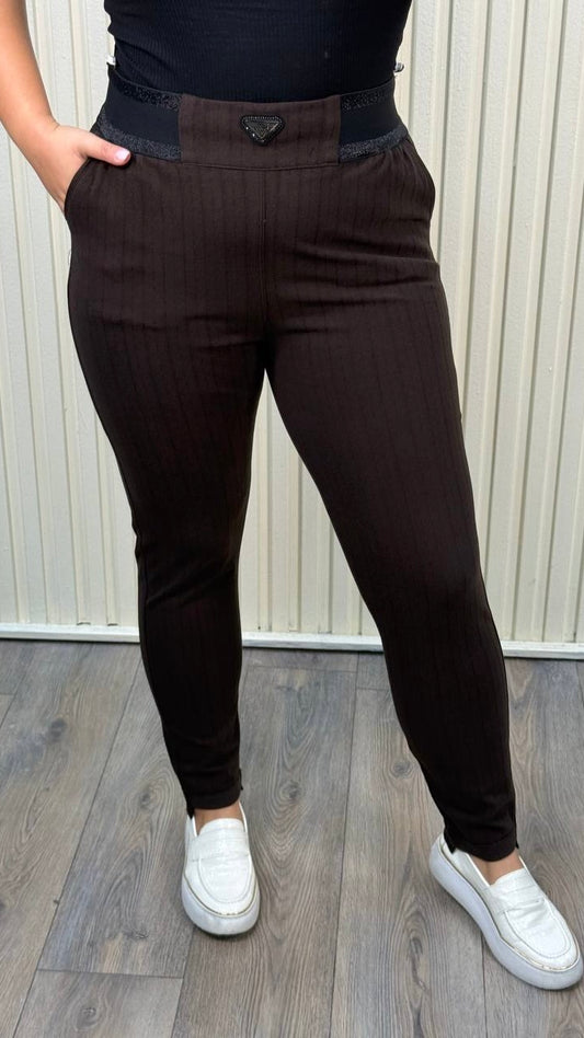 Warm Cashmere Trousers with excellent Stretch