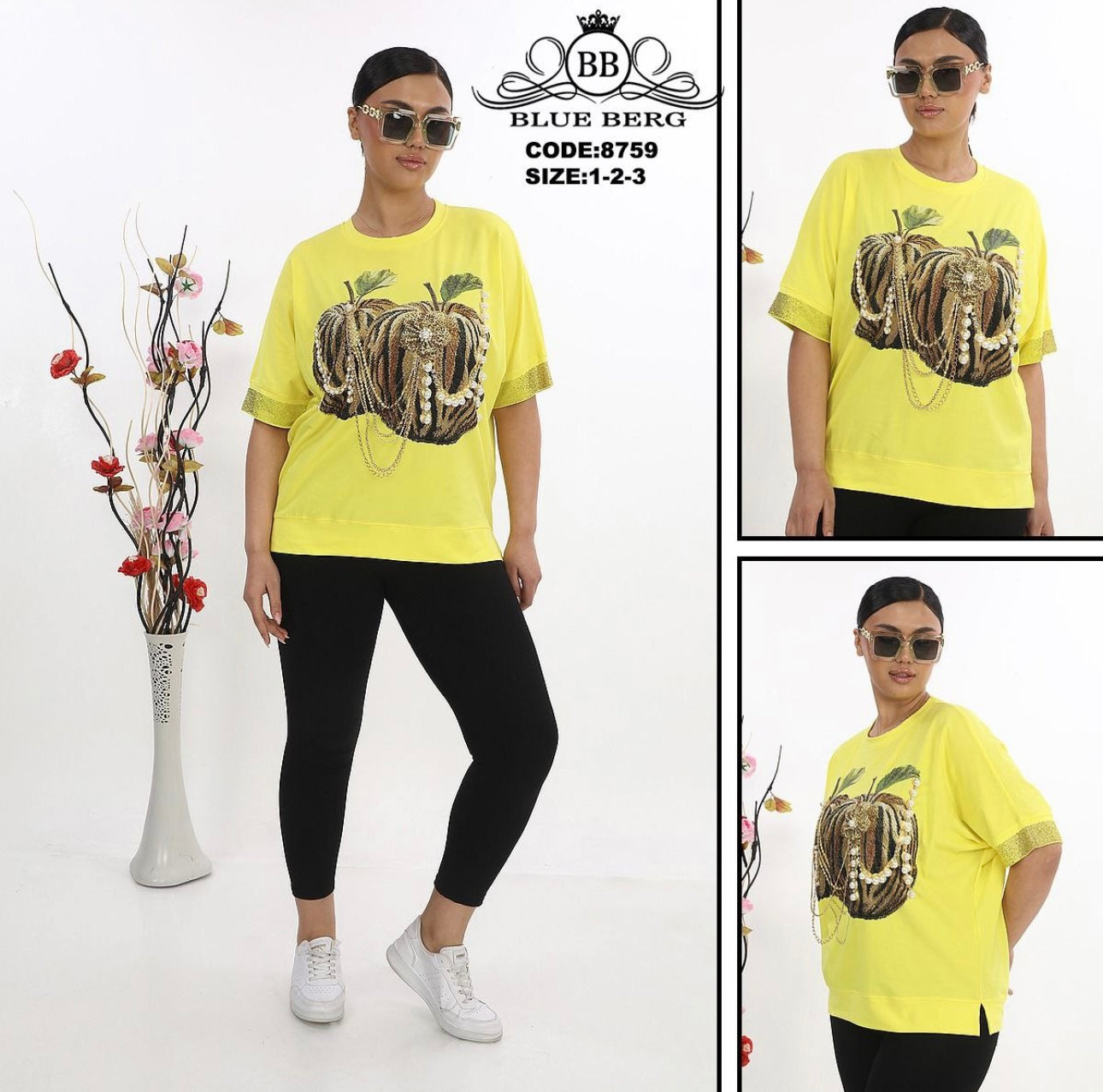 Blue Berg Apple T-Shirt