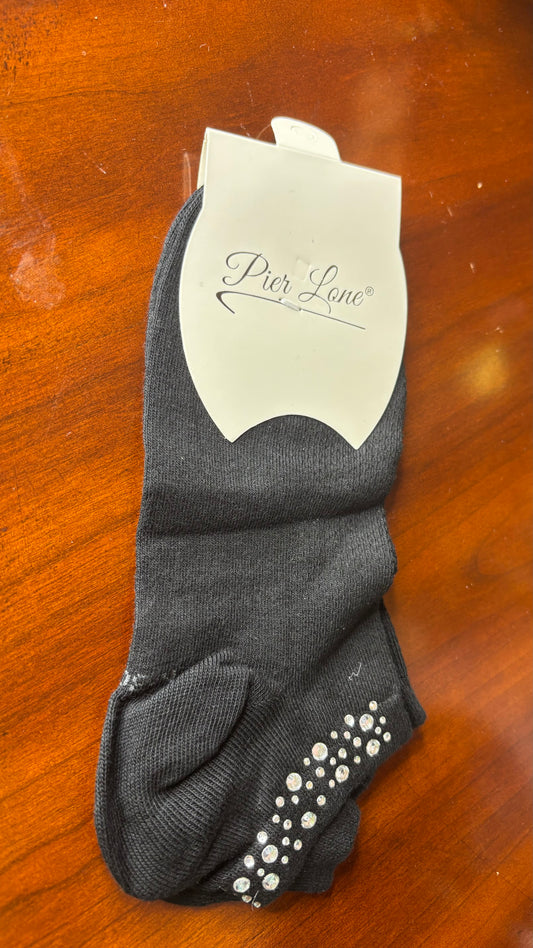 Pier Lone Socks with Rhinestones