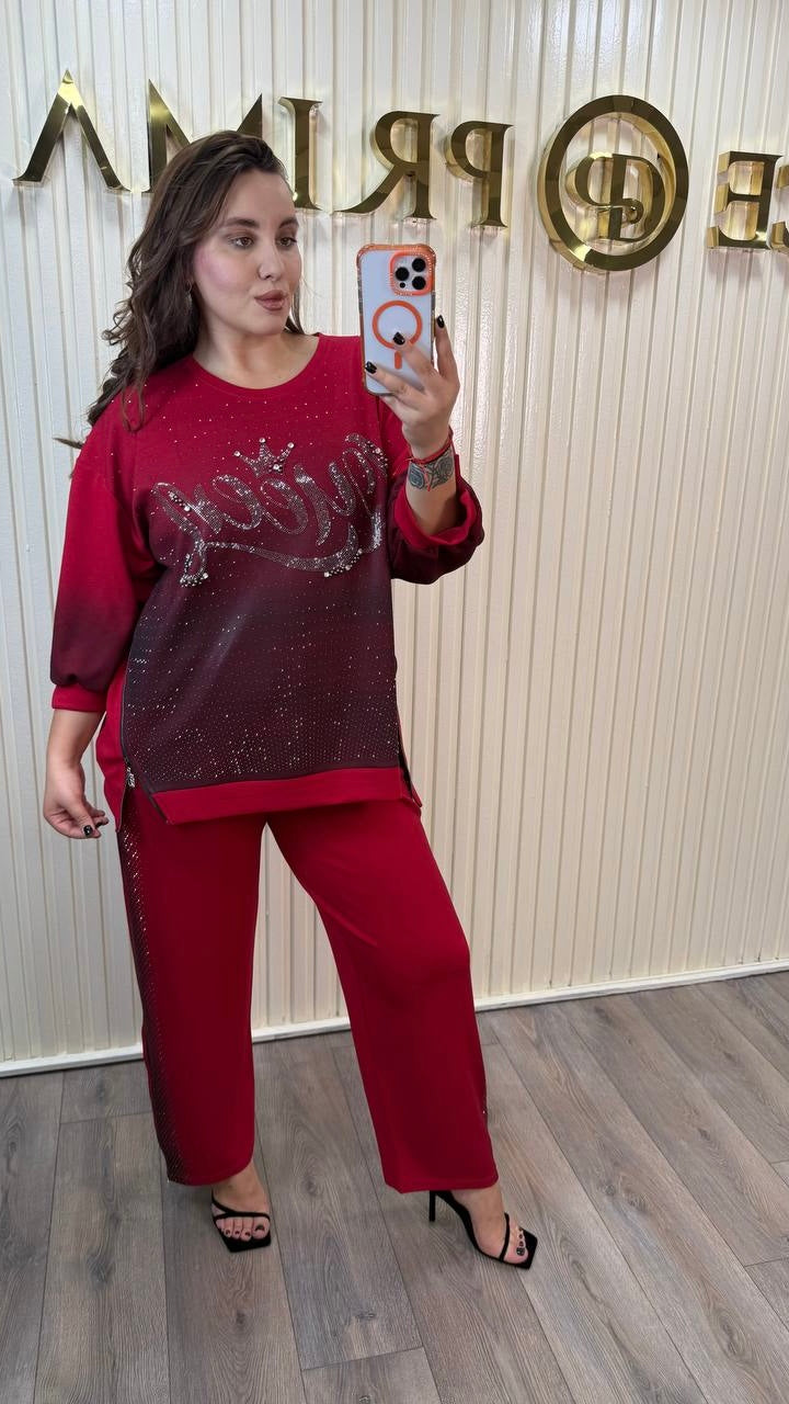 Sport Chic Ombré Suit