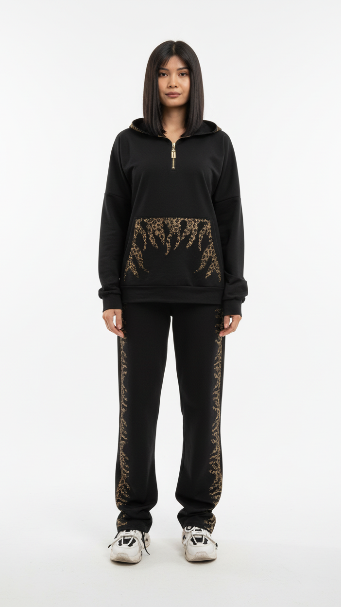 AmarModa Fire Sportswear Set