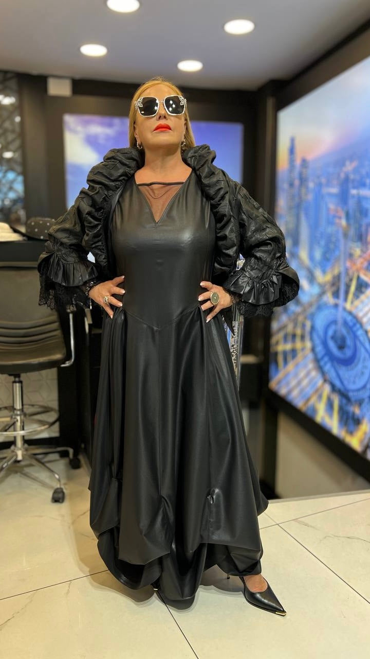 Riberance Royal Attire - Eco Leather Dress and Jacket