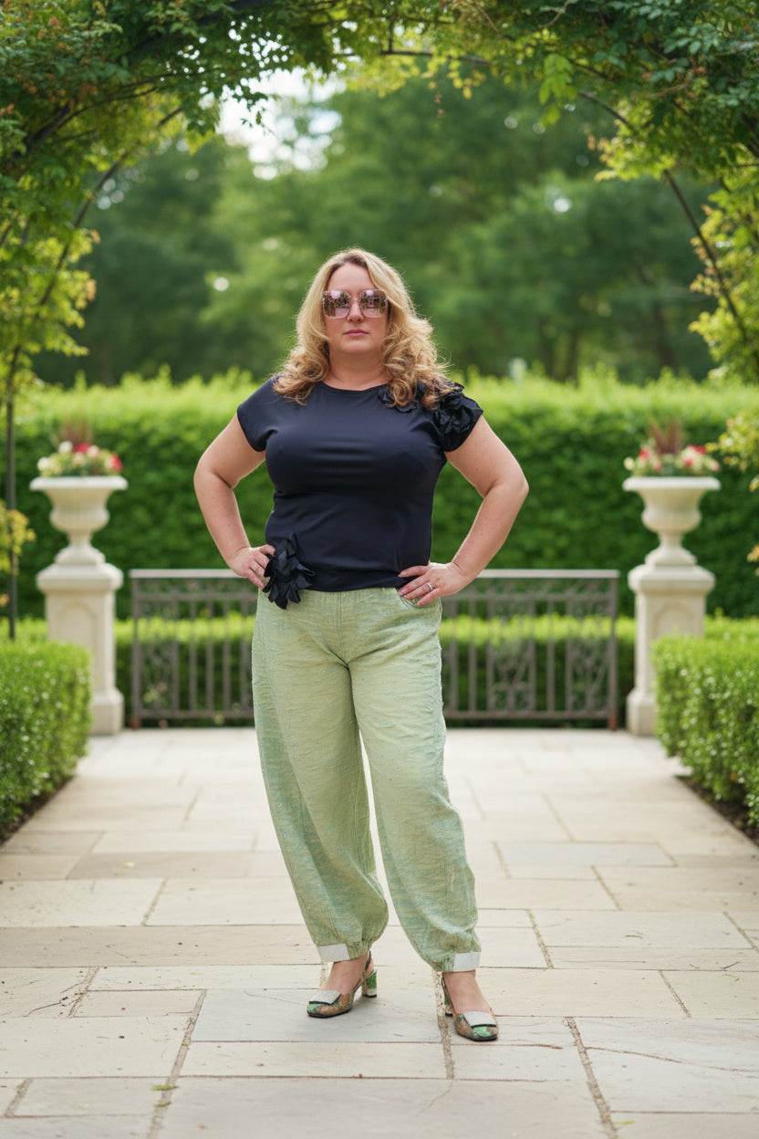 Luxury Tencel Banana Jogger Jeans