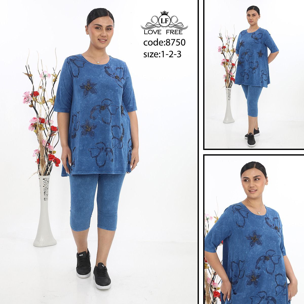 Love Free Tunic and Cropped Leggings