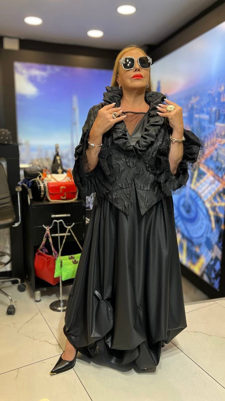 Riberance Royal Attire - Eco Leather Dress and Jacket