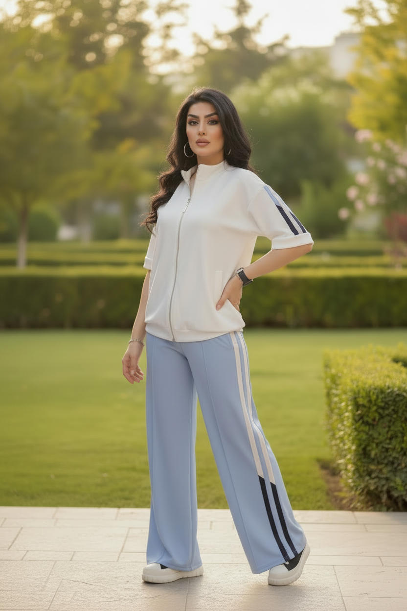 Relaxed Fit Sporty Chic Set