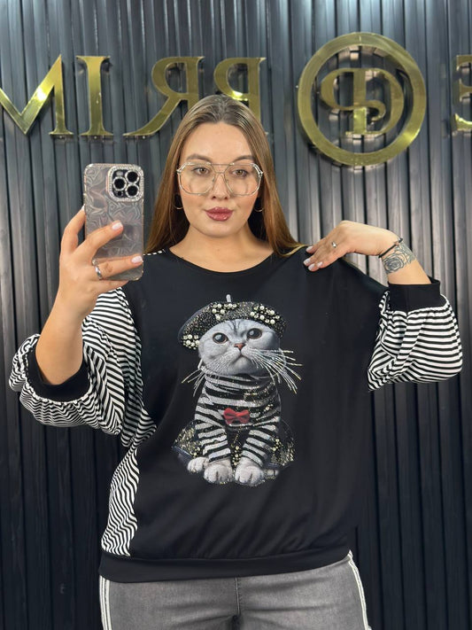 Dolce Sailor The Cat Top