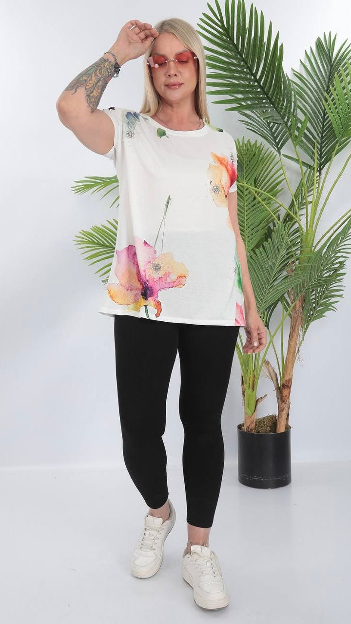 CM Flower T-Shirt