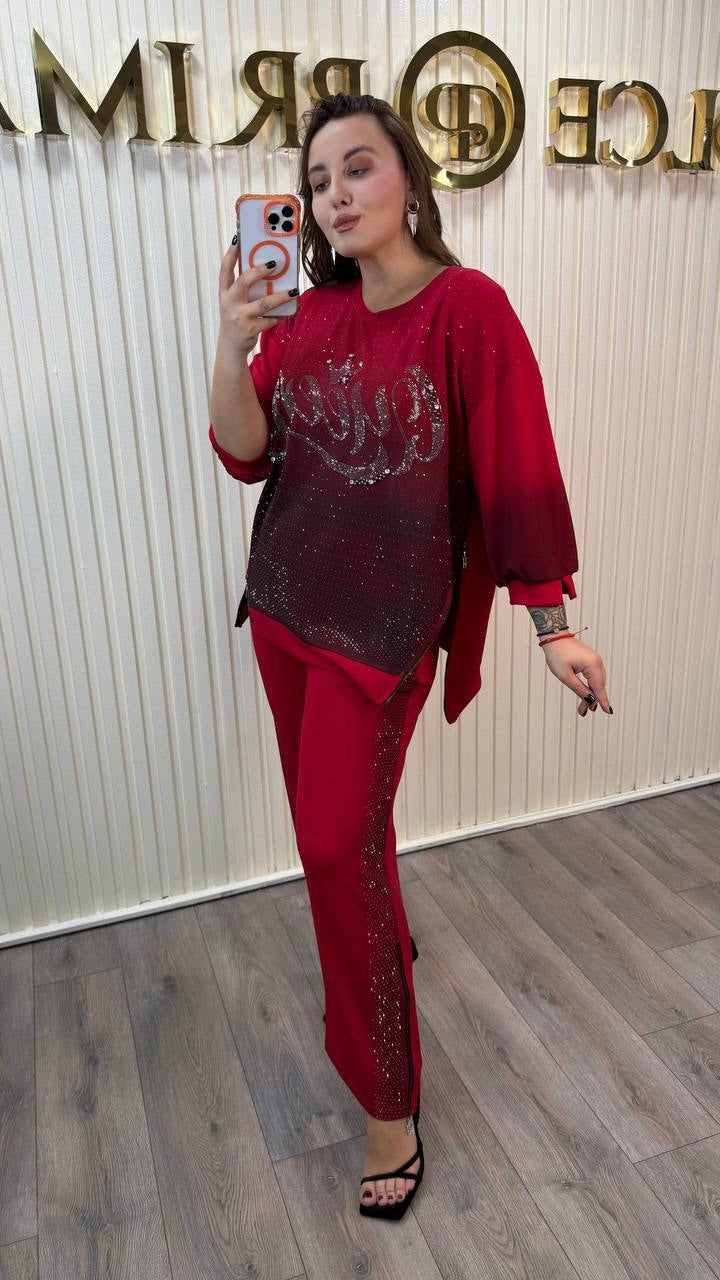 Sport Chic Ombré Suit