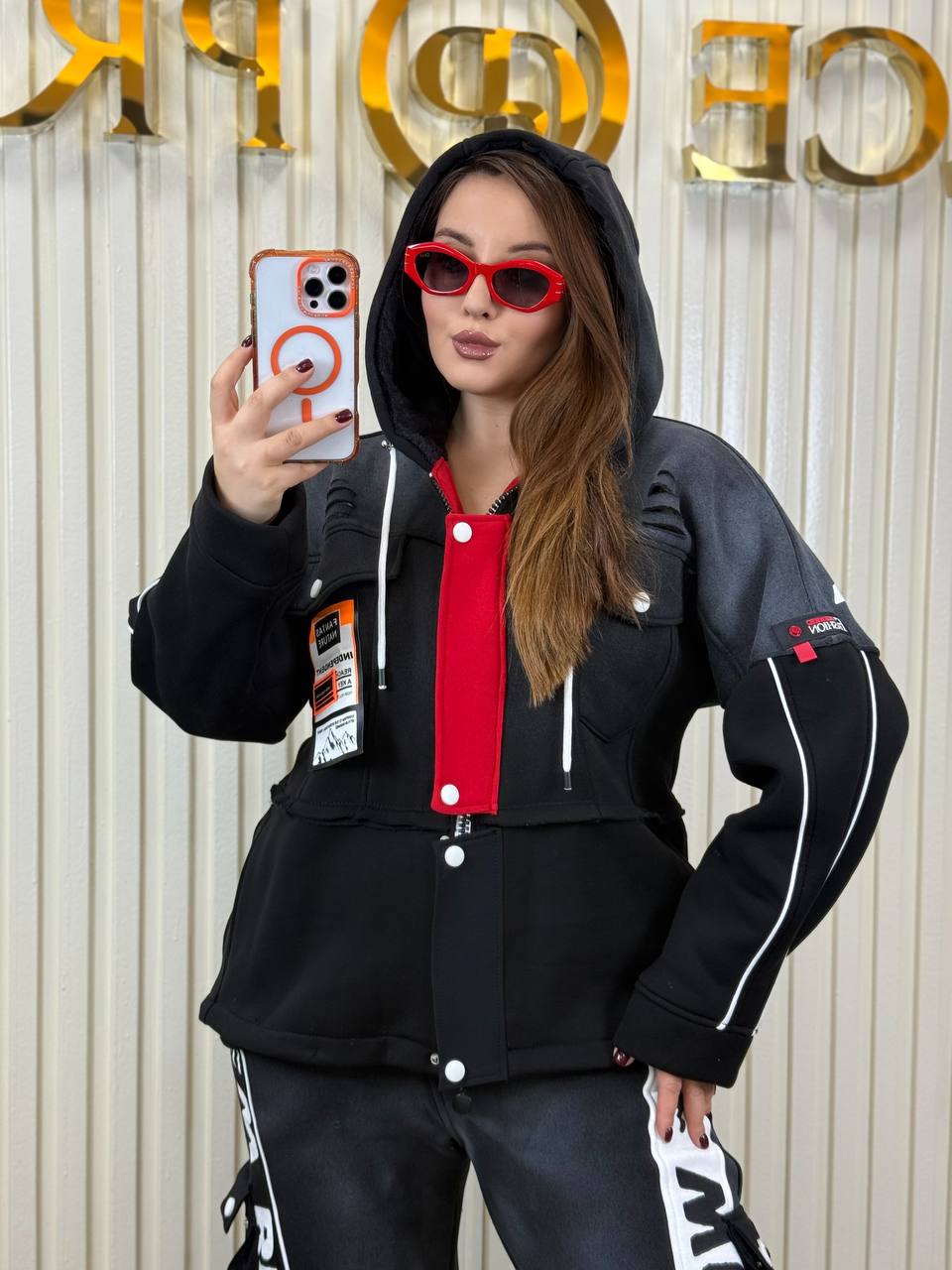 Riberance Fleece Set in Sport-Chic Style