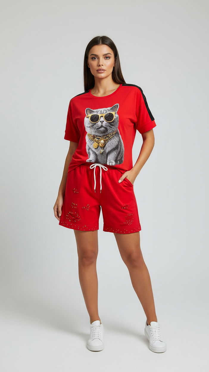 Eliza Fanti T-shirt Cat