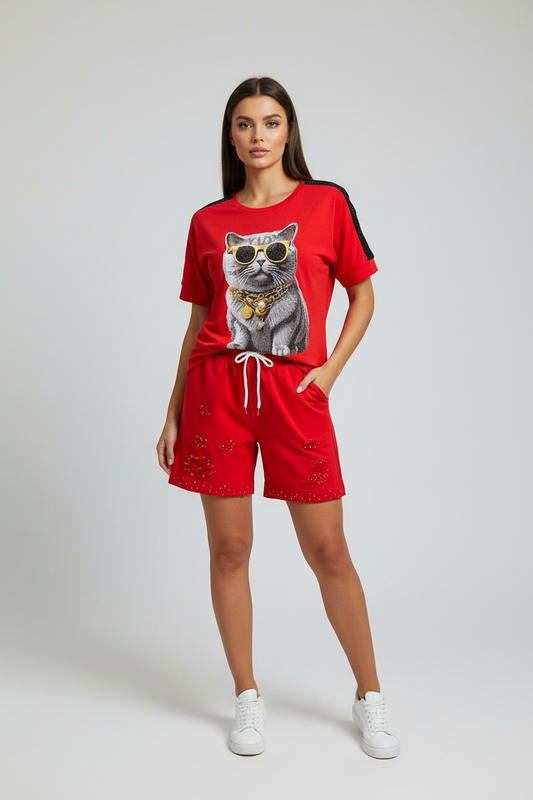 Eliza Fanti T-shirt Cat