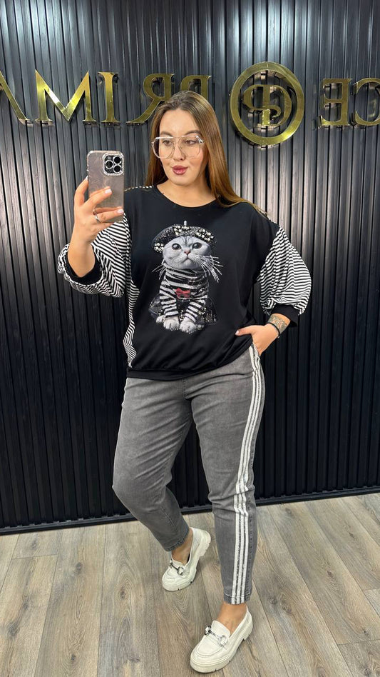 Dolce Sailor The Cat Top