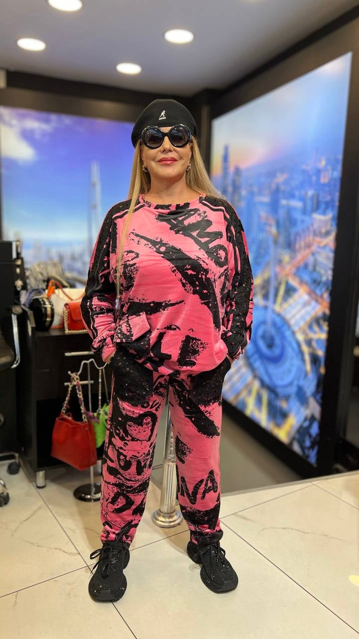 Rita Fink Velour Tracksuit