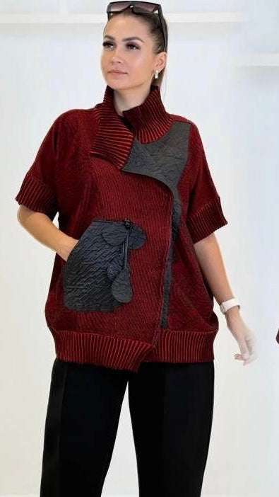 Bize Knitwear Skirt Suit