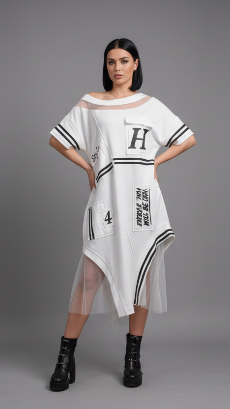 H4 OVERSIZED DRESS