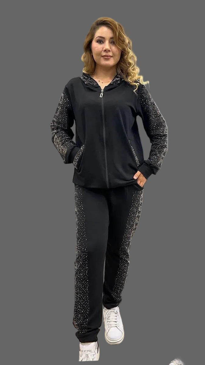 AmarModa Sparkling Sportswear suit