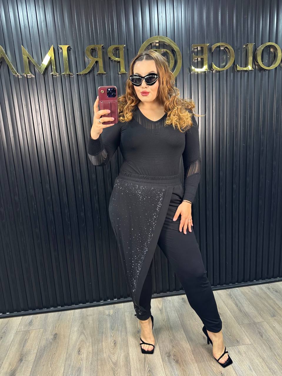 Dolce Black Party Pants