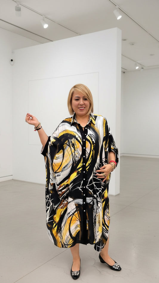 M’De Pompadur Oversized Summer Dress