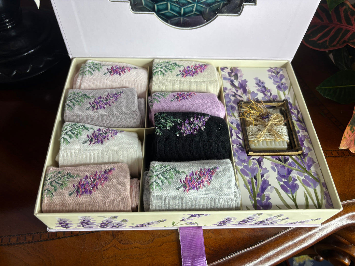 Pier Lone Socks Gift Box “Lavanda”