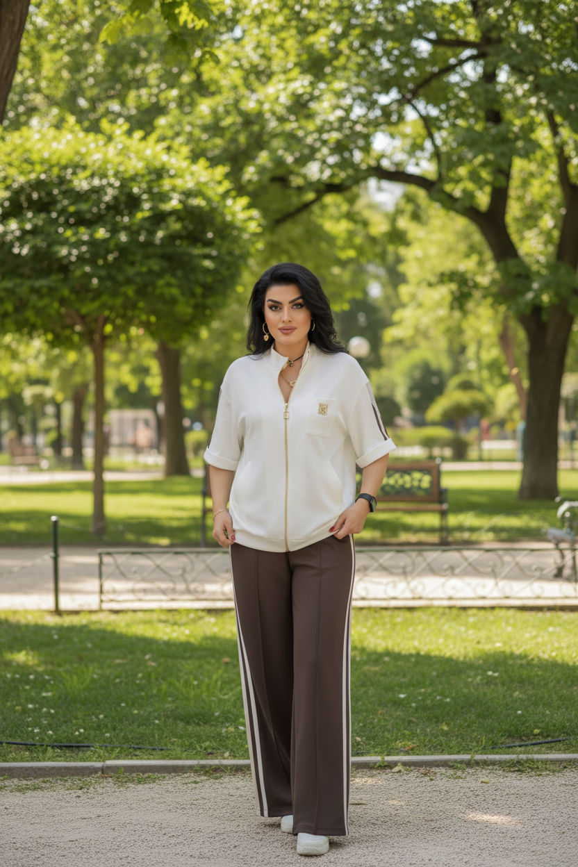 Relaxed Fit Sporty Chic Set