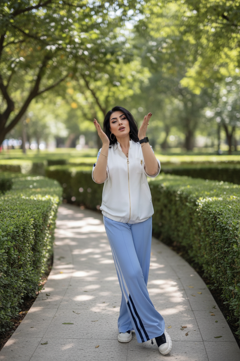 Relaxed Fit Sporty Chic Set